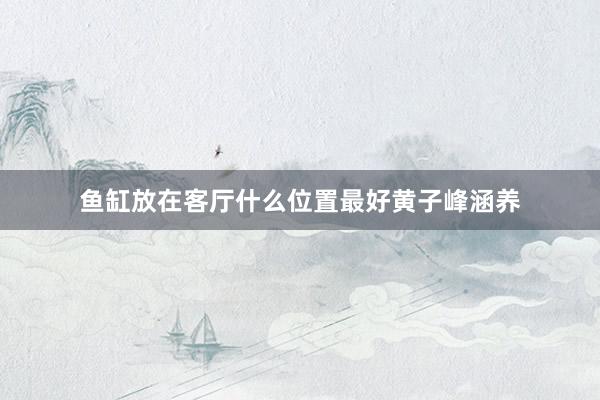鱼缸放在客厅什么位置最好黄子峰涵养
