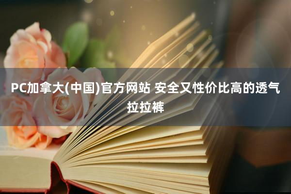 PC加拿大(中国)官方网站 安全又性价比高的透气拉拉裤